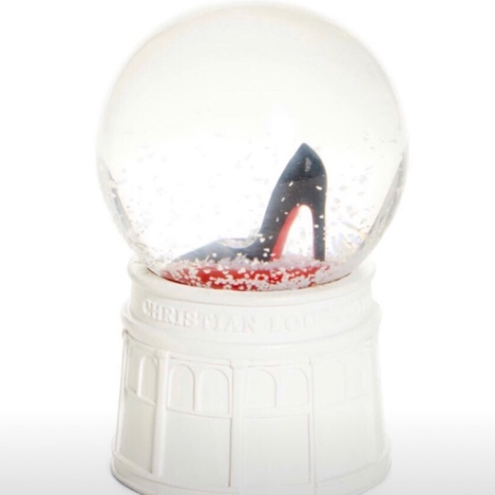 ***SOLD***Christian Louboutin Snow Globe - Picture 1 of 3